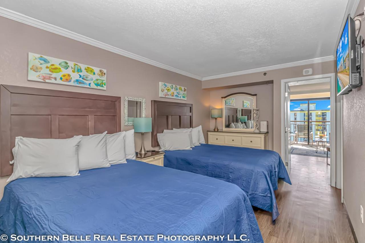 Ocean View Double Suite With Beautiful Decor And Accents Caravelle Resort 1504 Sleeps 6 Guests マートルビーチ エクステリア 写真