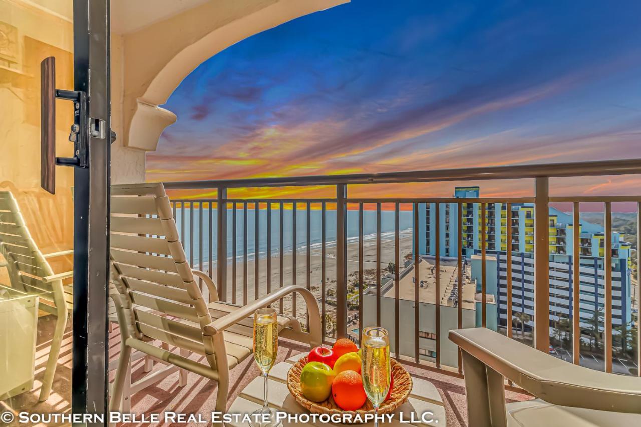 Ocean View Double Suite With Beautiful Decor And Accents Caravelle Resort 1504 Sleeps 6 Guests マートルビーチ エクステリア 写真